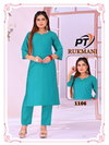 Rukhmani Vol 2 By Pt Vertical Plan Wholesale Kurti Wth Bottom Suppliers In Mumbai
